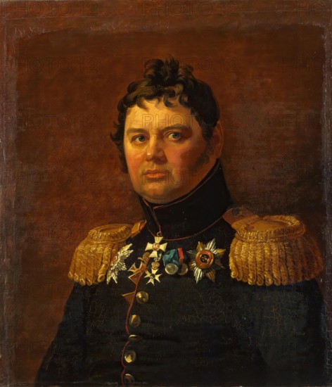 Portrait of Karl F. Loevenstern (1770/71-1840), 1822. Creator: Workshop of George Dawe.