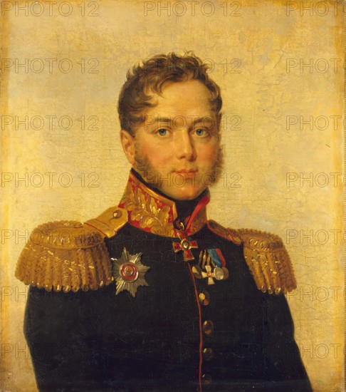 Portrait of Alexander N. Berdyayev (1778-1824), 1823. Creator: Workshop of George Dawe.