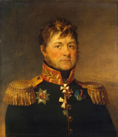 Portrait of Ivan L. Paul (1768-1840), 1822. Creator: Workshop of George Dawe.