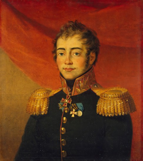 Portrait of Dmitry P. Lyapunov (1775-1821), 1822. Creator: Workshop of George Dawe.