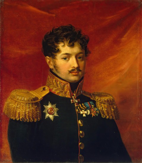 Portrait of Pyotr P. Zagryazhsky (1781-1849), 1823. Creator: Workshop of George Dawe.