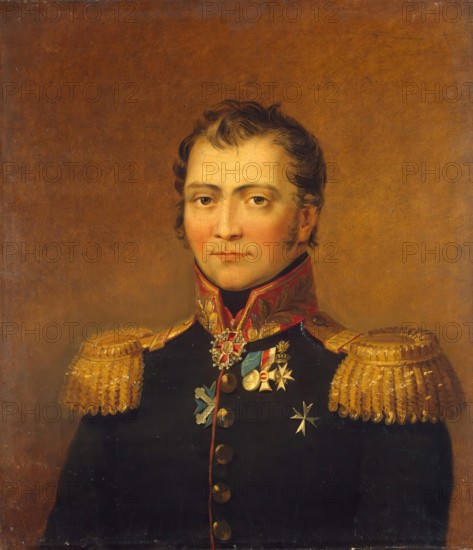 Portrait of Semyon Kh. Stavrakov (1763/64-1819), 1823. Creator: Workshop of George Dawe.