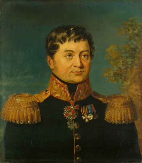Portrait of Andrey P. Turchaninov (1779 -1830) (2nd), 1824. Creator: Workshop of George Dawe.