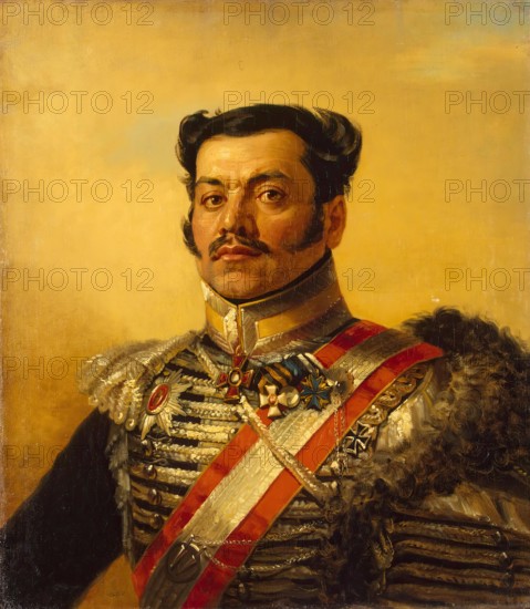 Portrait of Ivan Ye. Troshchinsky (1783-1832), 1822. Creator: Workshop of George Dawe.