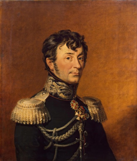 Portrait of Karl Klodt von Jurgensburg (1765-1822), 1822. Creator: Workshop of George Dawe.