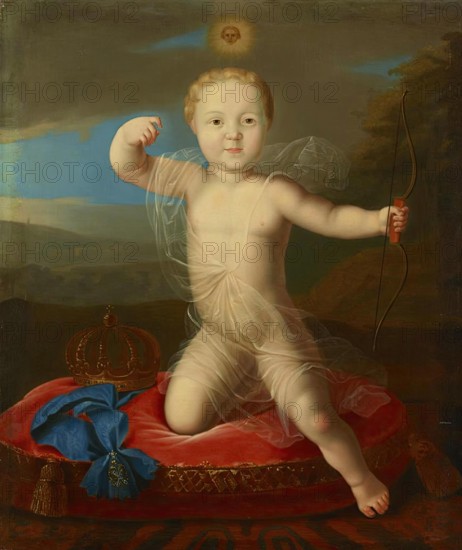 Portrait of Tsarevich Piotr Petrovich as a Child, first half of the 19th century. Creator: Unknown.