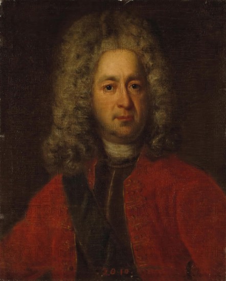 Portrait of Andrei Matveyev, 1715. Creator: Unknown.