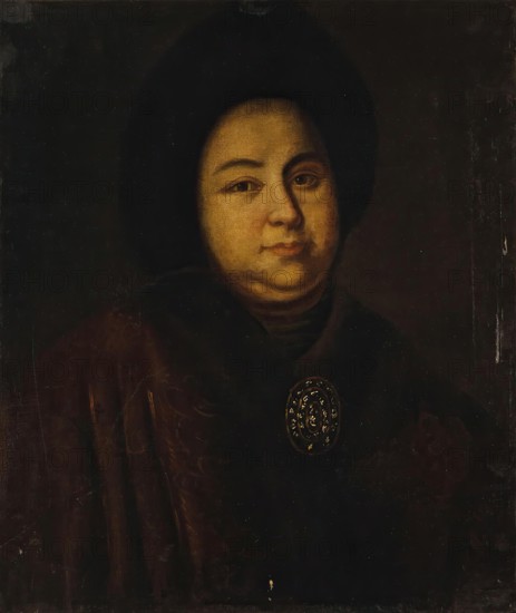 Portrait of Evdokia Lopukina, 18th century. Creator: Unknown.