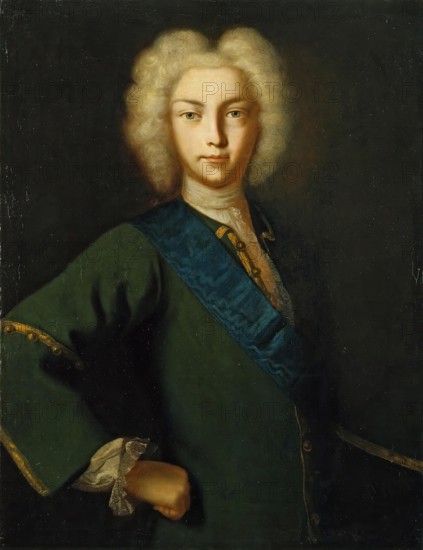Portrait of Peter II, 18th century. Creator: Unknown.