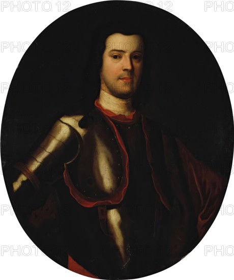 Portrait of Anton Divier, (first General-Chief of Police of St Petersburg), 1713. Creator: Unknown.
