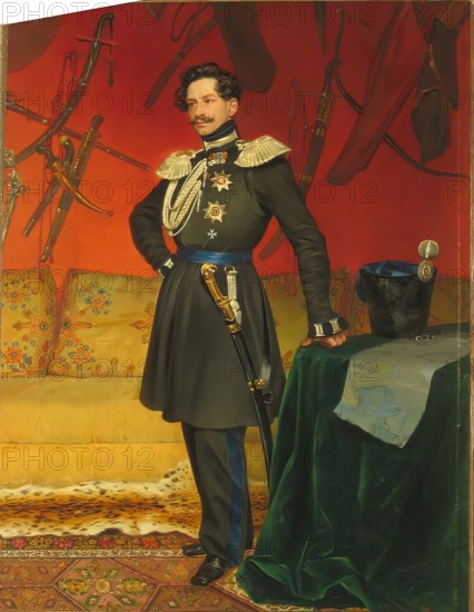 Portrait of General Count V.?.Perovsky, 1839. Creator: Vasily Raev.