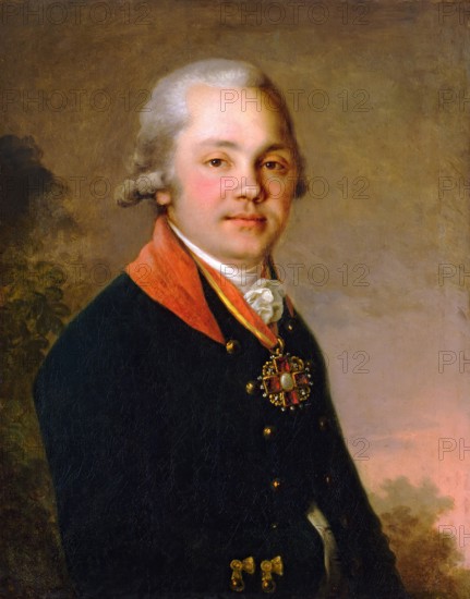 Portrait of A.D. Arsenyev, 1796. Creator: Vladimir Borovikovsky.