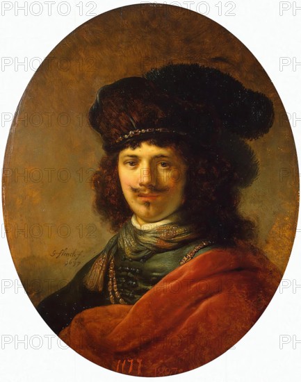 Portrait of a Young Man, 1637. Creator: Govaert Flinck.