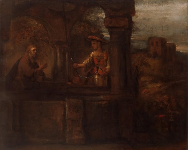 Christ and the Woman of Samaria, 1659. Creator: Rembrandt Harmensz van Rijn.