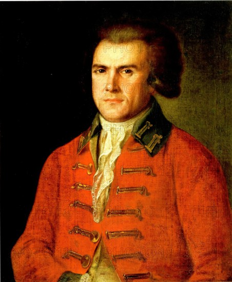 Self-Portrait, 1763. Creator: Andrey Bolotov.