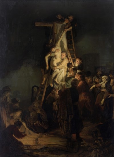 The Descent from the Cross, 1634. Creator: Rembrandt Harmensz van Rijn.