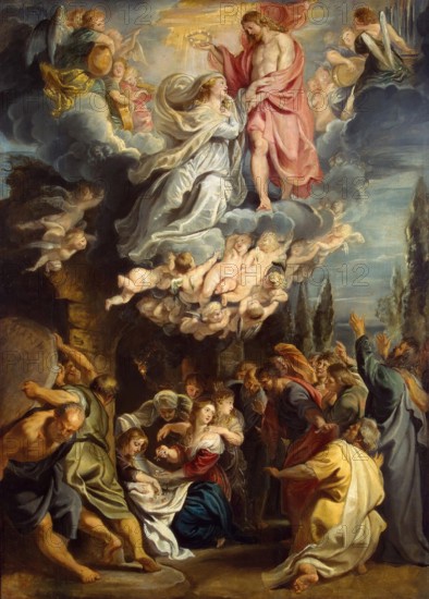 Coronation and Assumption of the Virgin, 1700. Creator: Peter Paul Rubens.
