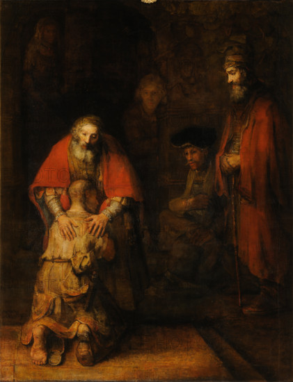 The Return of the Prodigal Son, 1668. Creator: Rembrandt Harmensz van Rijn.