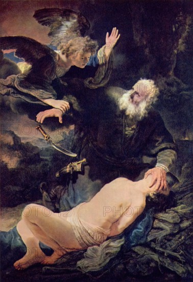 Abraham's Sacrifice, 1635. Creator: Rembrandt Harmensz van Rijn.