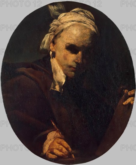 Self-portrait, 1700. Creator: Giuseppe Maria Crespi.