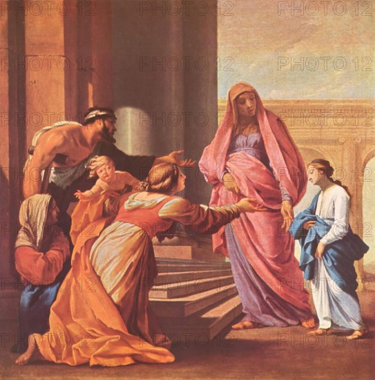 Presentation of the Virgin, 1641. Creator: Eustache Le Sueur.
