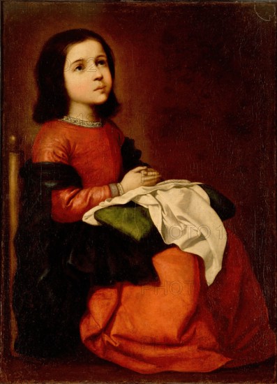 Childhood of the Virgin, 1658. Creator: Francisco de Zurbaran.