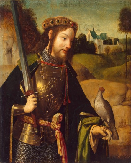 St Bavo, 1450. Creator: Geertgen tot Sint Jans.