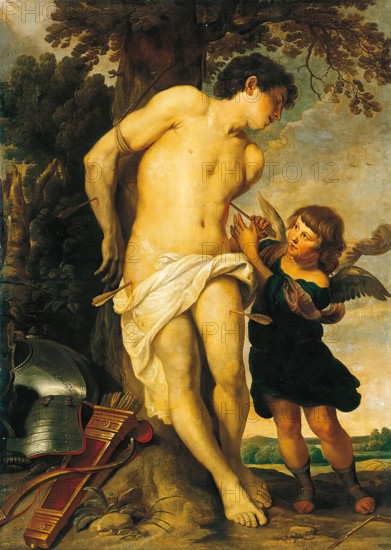 St Sebastian, 1640. Creator: Gerard Seghers.