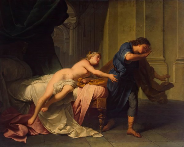 Joseph and Potiphar's Wife, 1711. Creator: Jean-Baptiste Nattier.