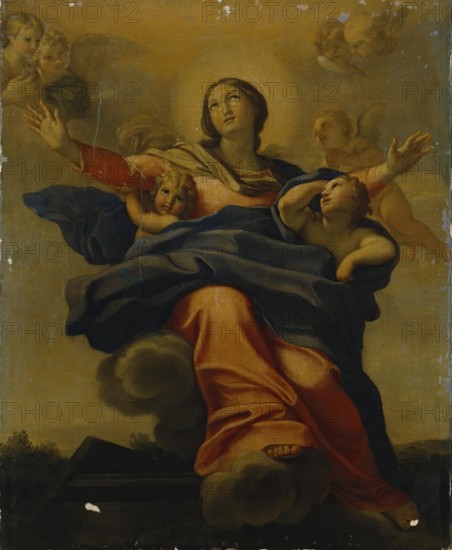 Assumption of the Virgin Mary, 1650. Creator: Niccolo Berrettoni.