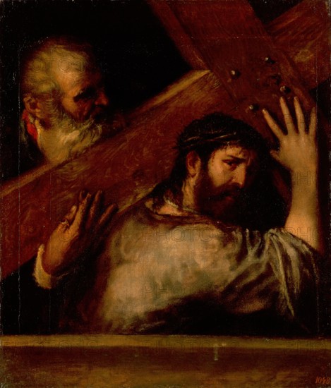 Carrying of the Cross, 1565. Creator: Titian.