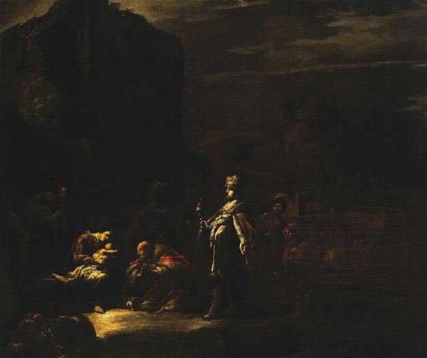 Adoration of the Magi, 1639. Creator: Leonard Bramer.