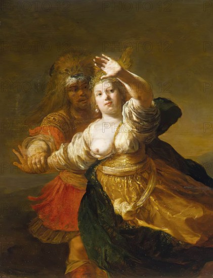Hercules Obtaining the Girdle of Hyppolita, 1650. Creator: Nikolaus Knüpfer.