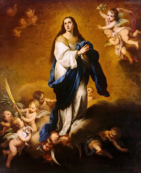 Esquilache Immaculate Conception, 1645. Creator: Bartolomé Esteban Murillo.