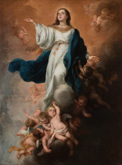 Walpole Immaculate Conception, 1680. Creator: Bartolomé Esteban Murillo.
