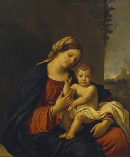 Madonna and Child. Creator: Cesare Gennari.