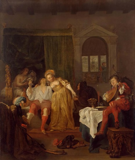 Prodigal Son, 1649. Creator: Gabriel Metsu.