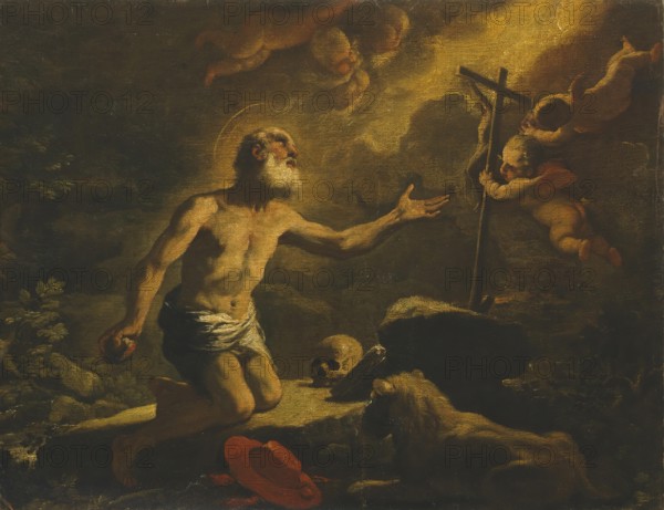 St Jerome, 1699. Creator: Luca Giordano.