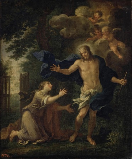 Appearance of Christ to Mary Magdalene, 1674. Creator: Filippo Lauri.