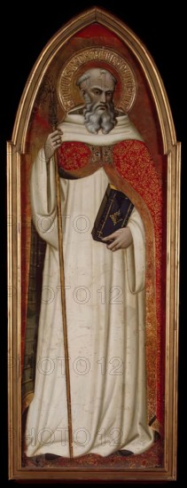 St Benedict (wing of a polyptych), 1383. Creator: Spinello Aretino.