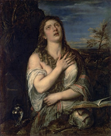 Penitent Magdalene, 1563. Creator: Titian.