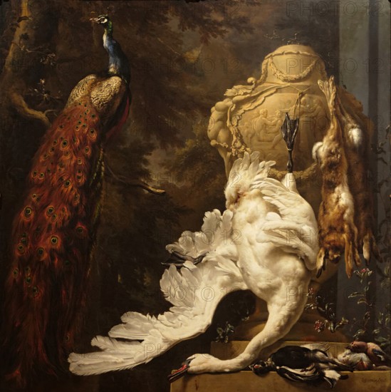 Hunting Trophies, 1700. Creator: Jan Weenix.