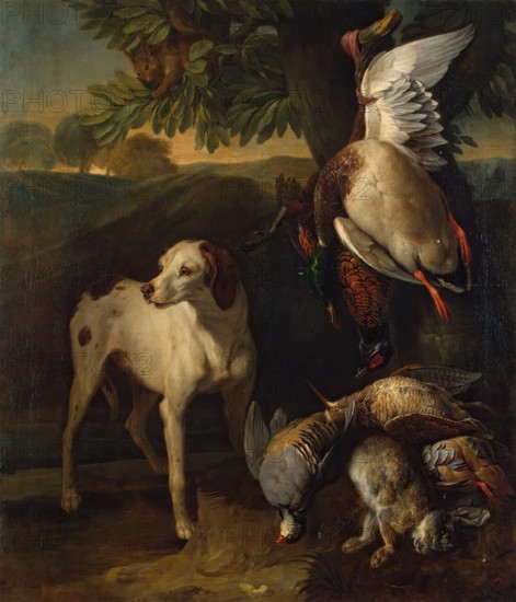 Dog and Game, 1711. Creator: Alexandre François Desportes.