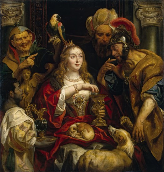 Cleopatra's Feast, 1653. Creator: Jacob Jordaens I.