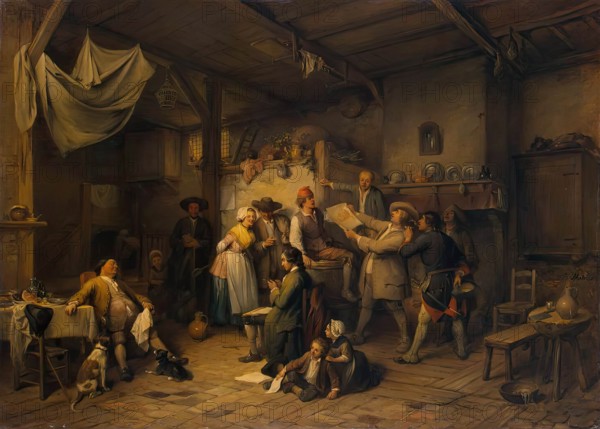 Study, 1842. Creator: Jean-Baptiste Madou.