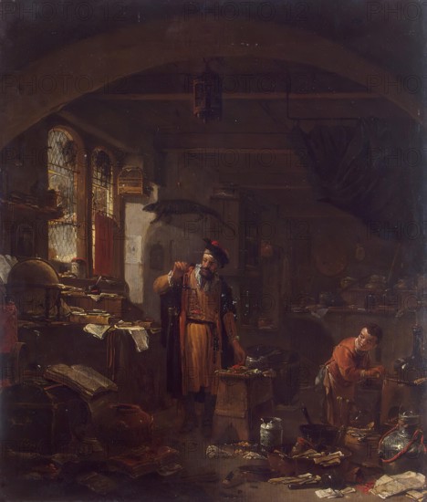 An Alchemist, 1650. Creator: Thomas Wijck.