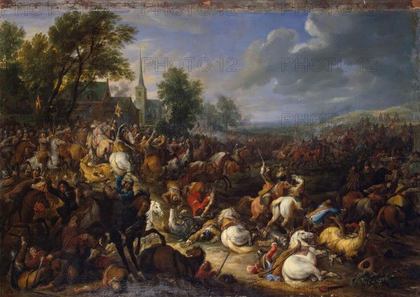 Cavalery in the Battle, 1657. Creator: Adam Frans van der Meulen.