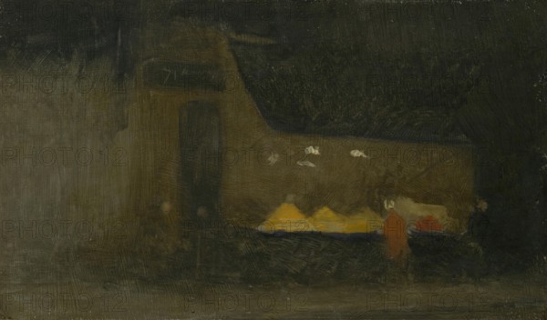 Shopgirl, 1890. Creator: James Abbott McNeill Whistler.