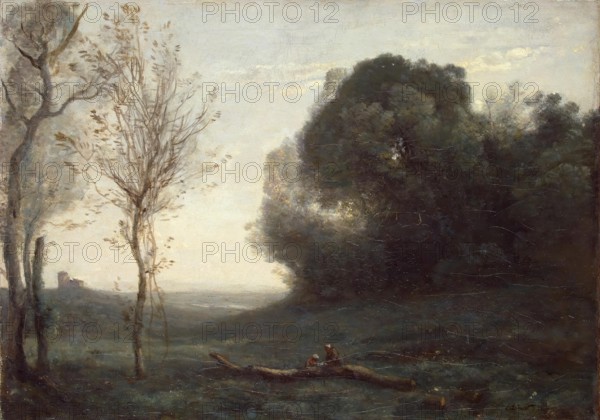 Morning, 1860. Creator: Jean-Baptiste-Camille Corot.