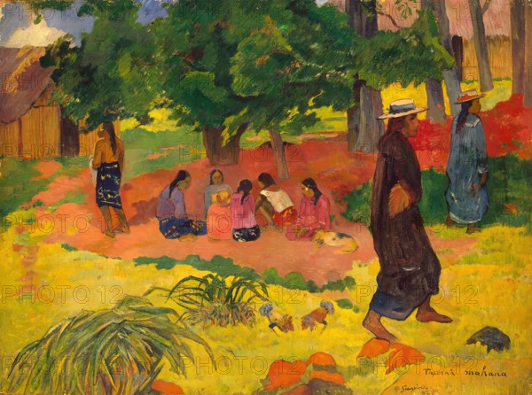 Taperaa Mahana, 1892. Creator: Paul Gauguin.